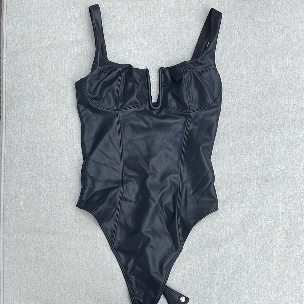 Good American leather bodysuit, worn once